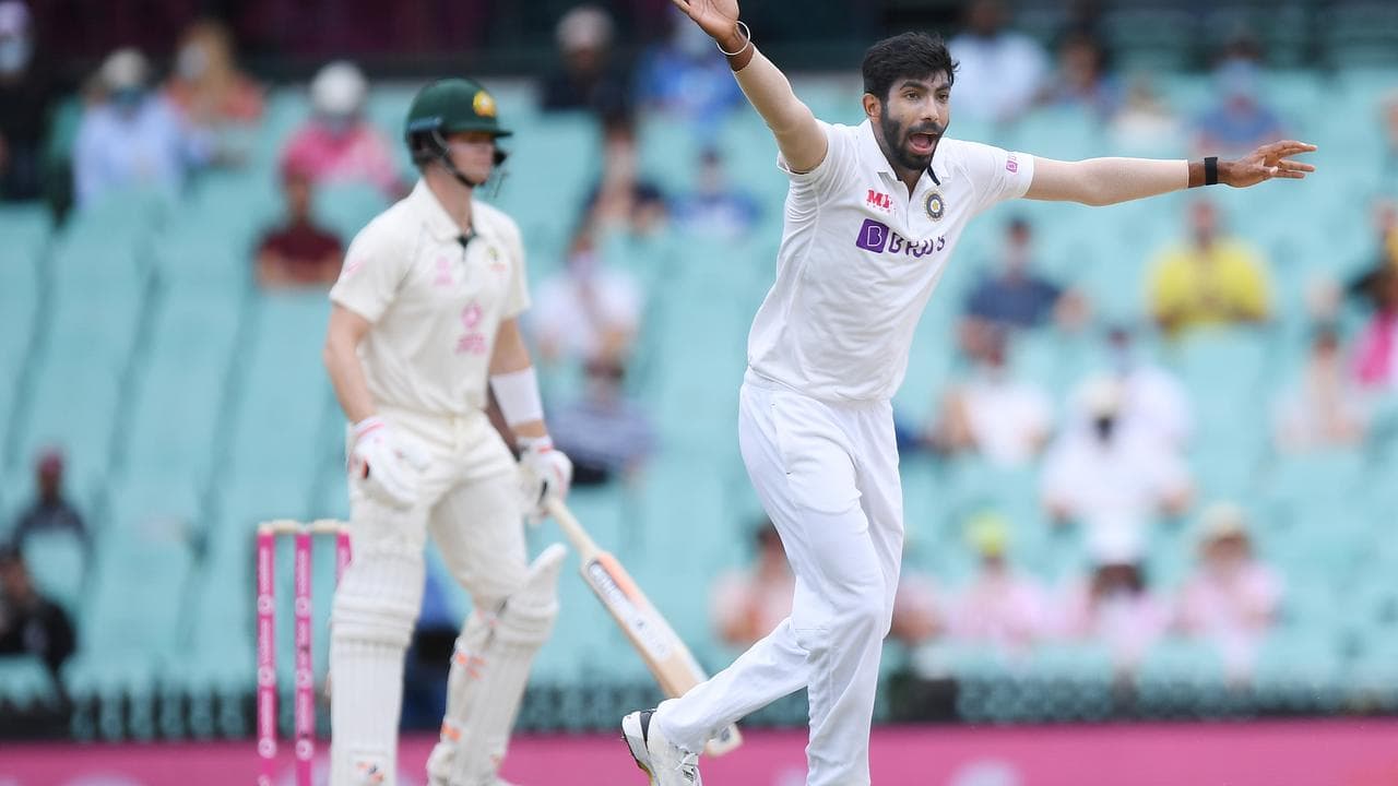 Steve Smith and Jasprit Bumrah.
