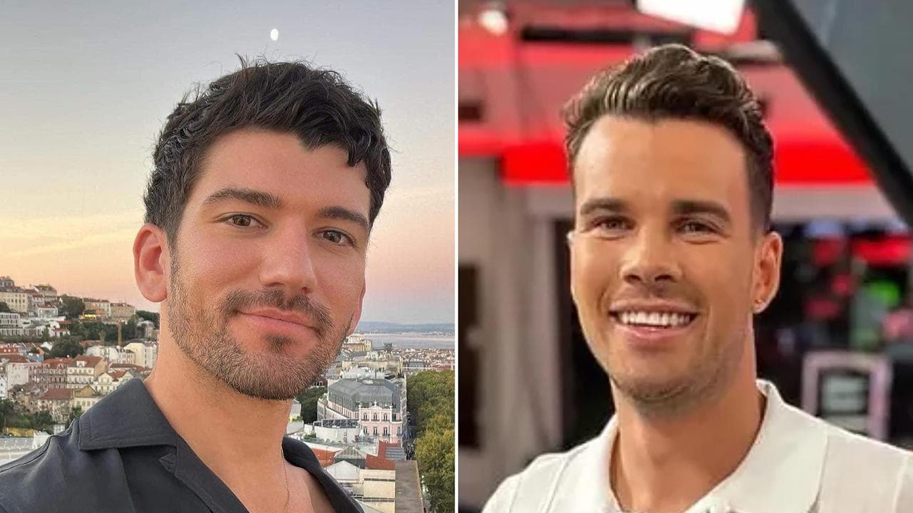 Luke Davies and (right) Jesse Baird (file image)