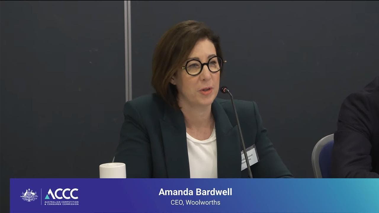 Woolworths CEO Amanda Bardwell