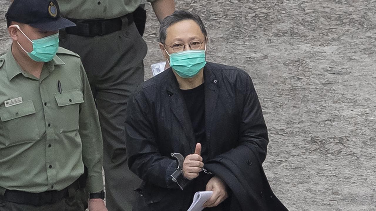Former Hong Kong law professor Benny Tai