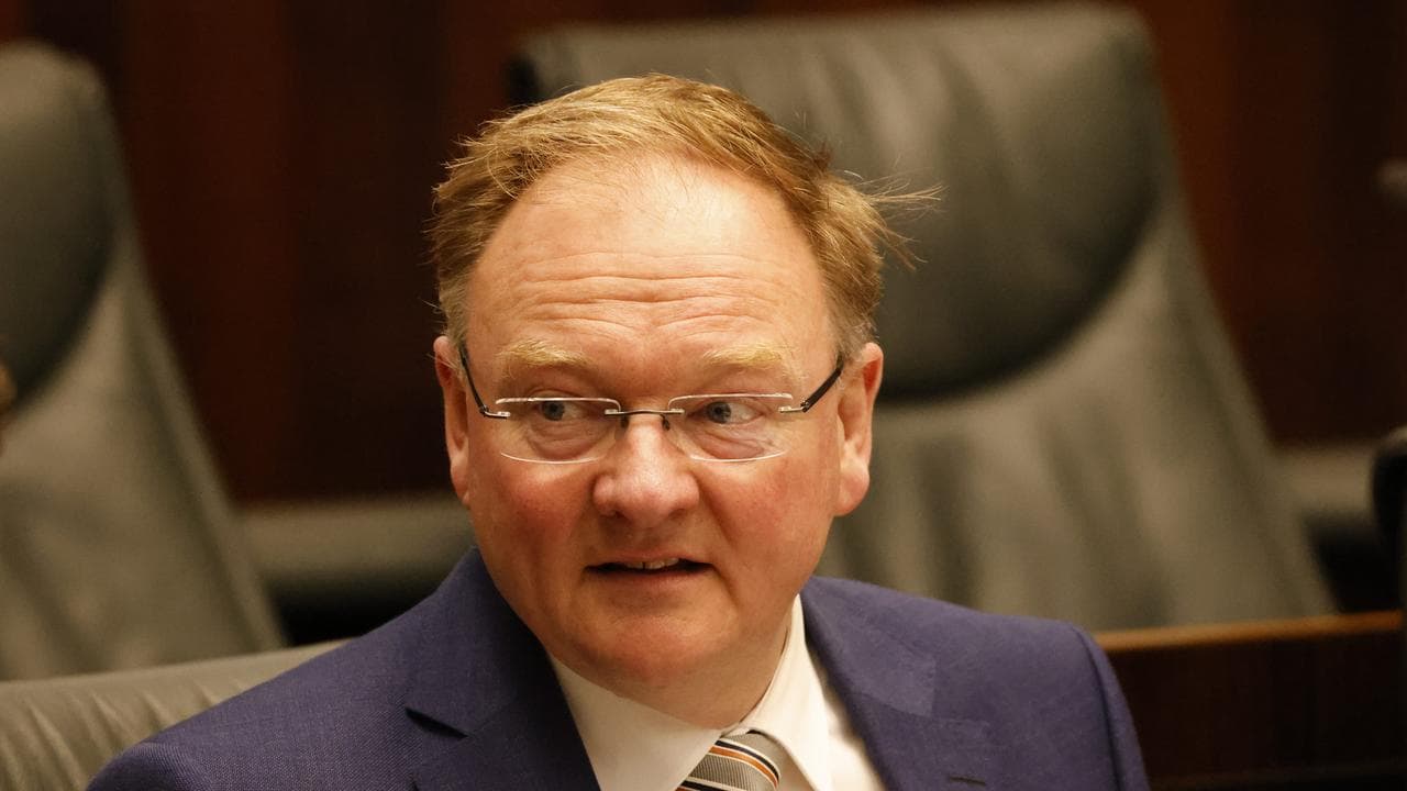 Tasmania's Community Services Minister Roger Jaensch (file image)