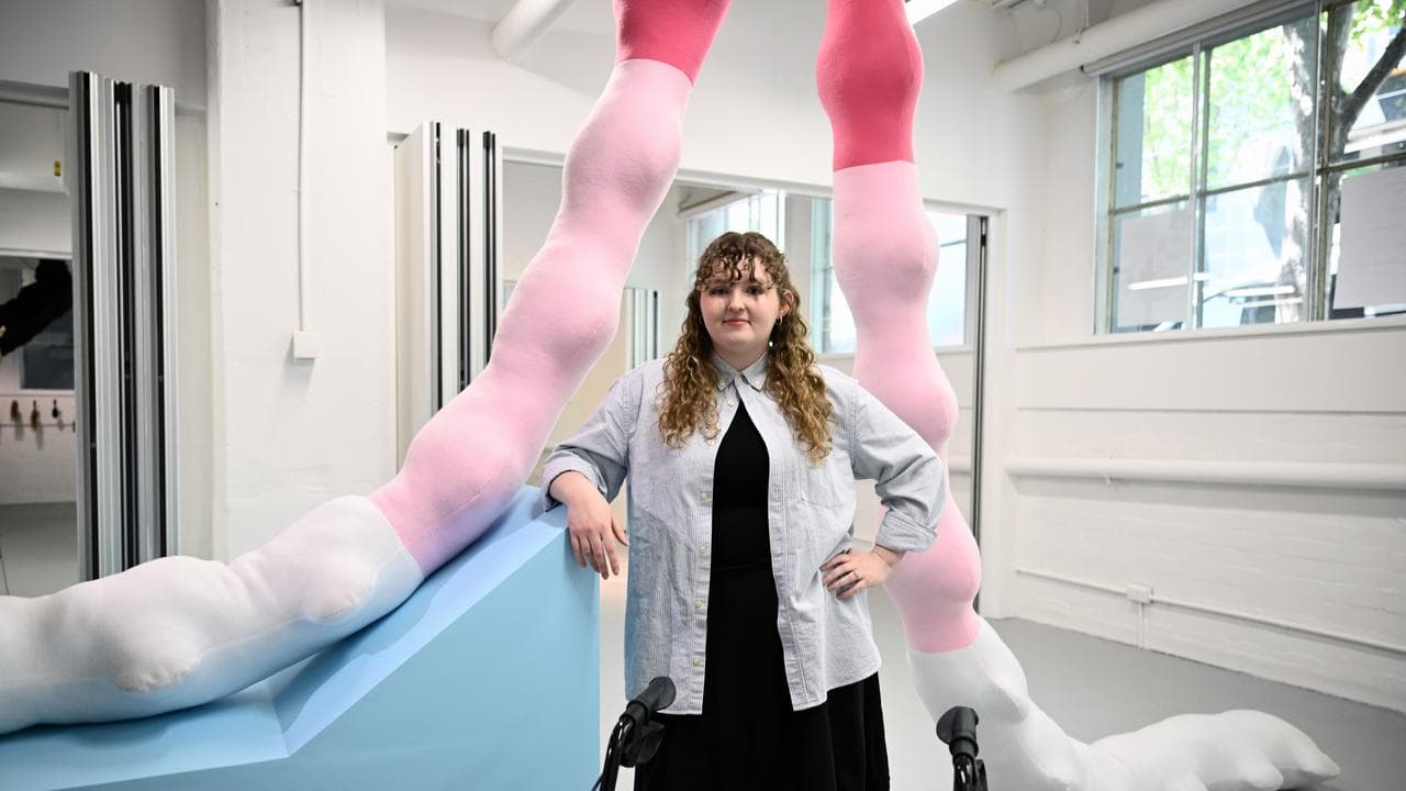 Art student Tess Hider