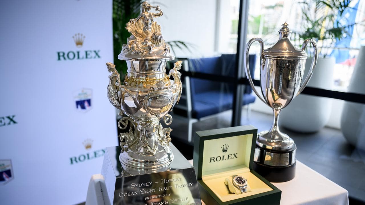 Sydney to Hobart trophies.