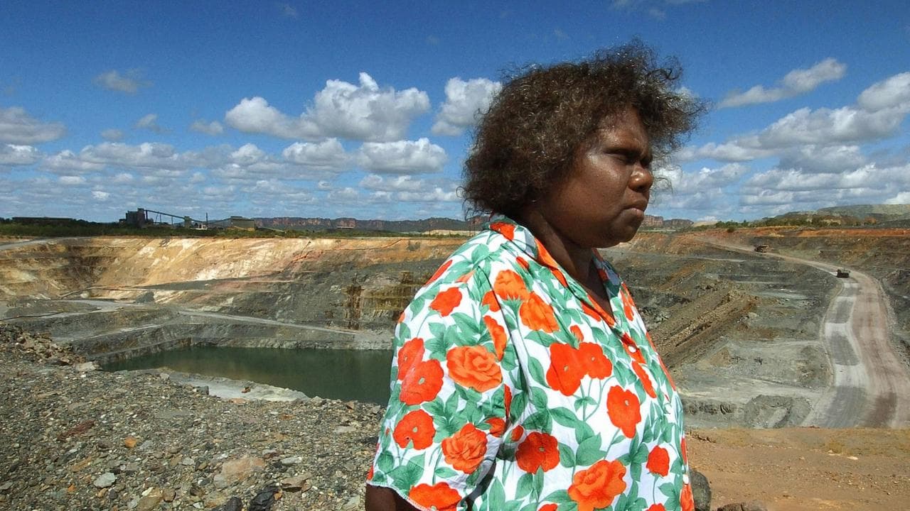 Traditional owner Yvonne Margarula at Ranger Uranium Mine