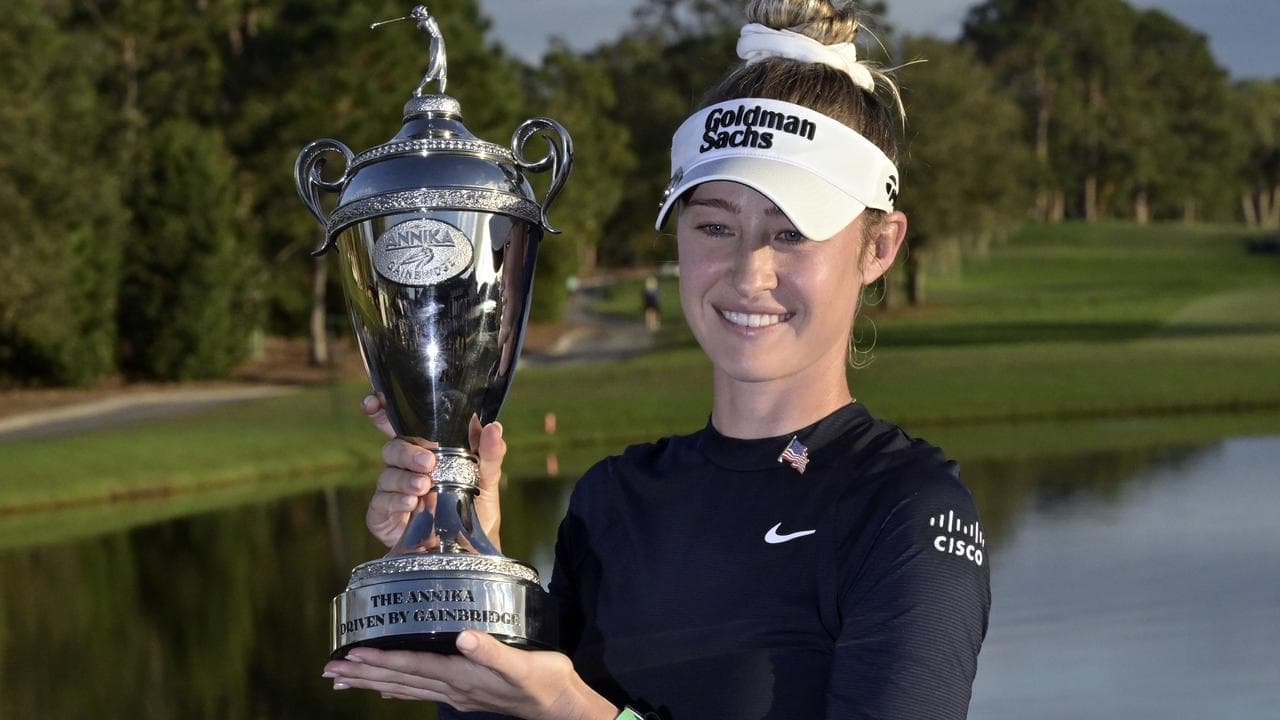 World No.1 Nelly Korda.