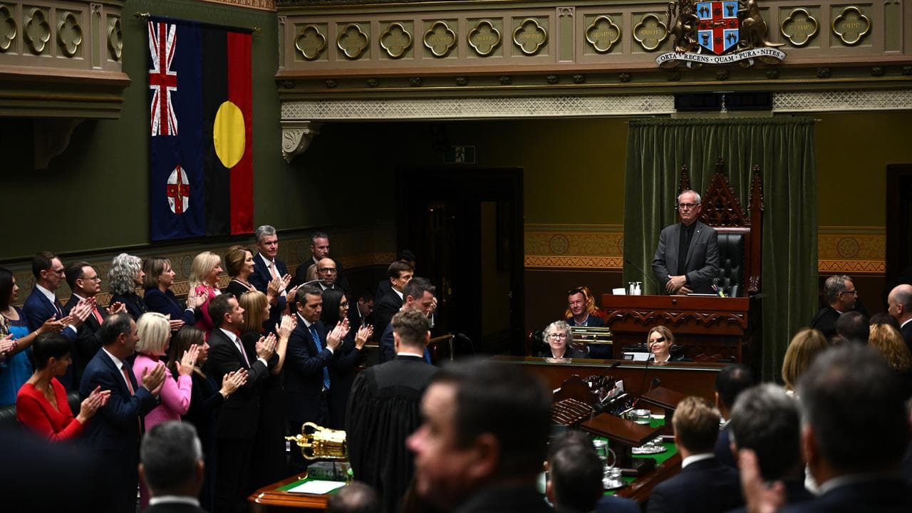 Speaker Greg Piper (top right)