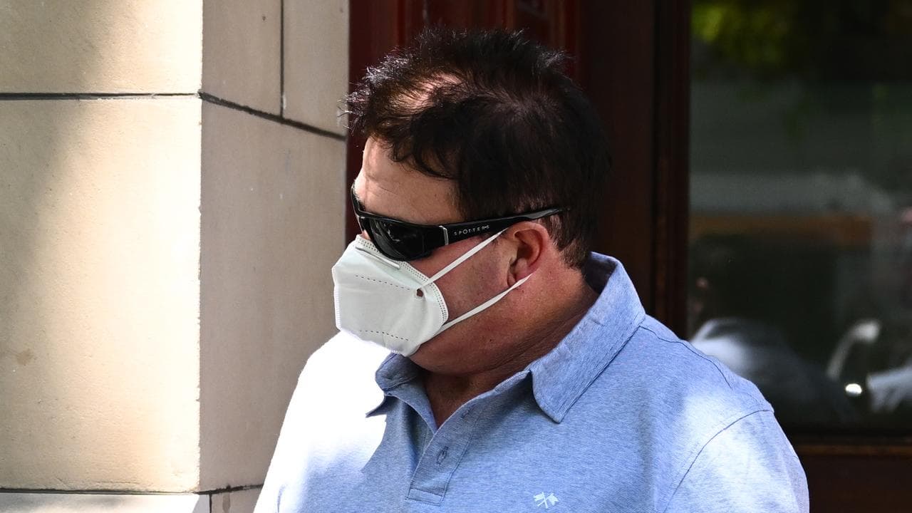 Brian O'Shea leaves the Supreme Court 