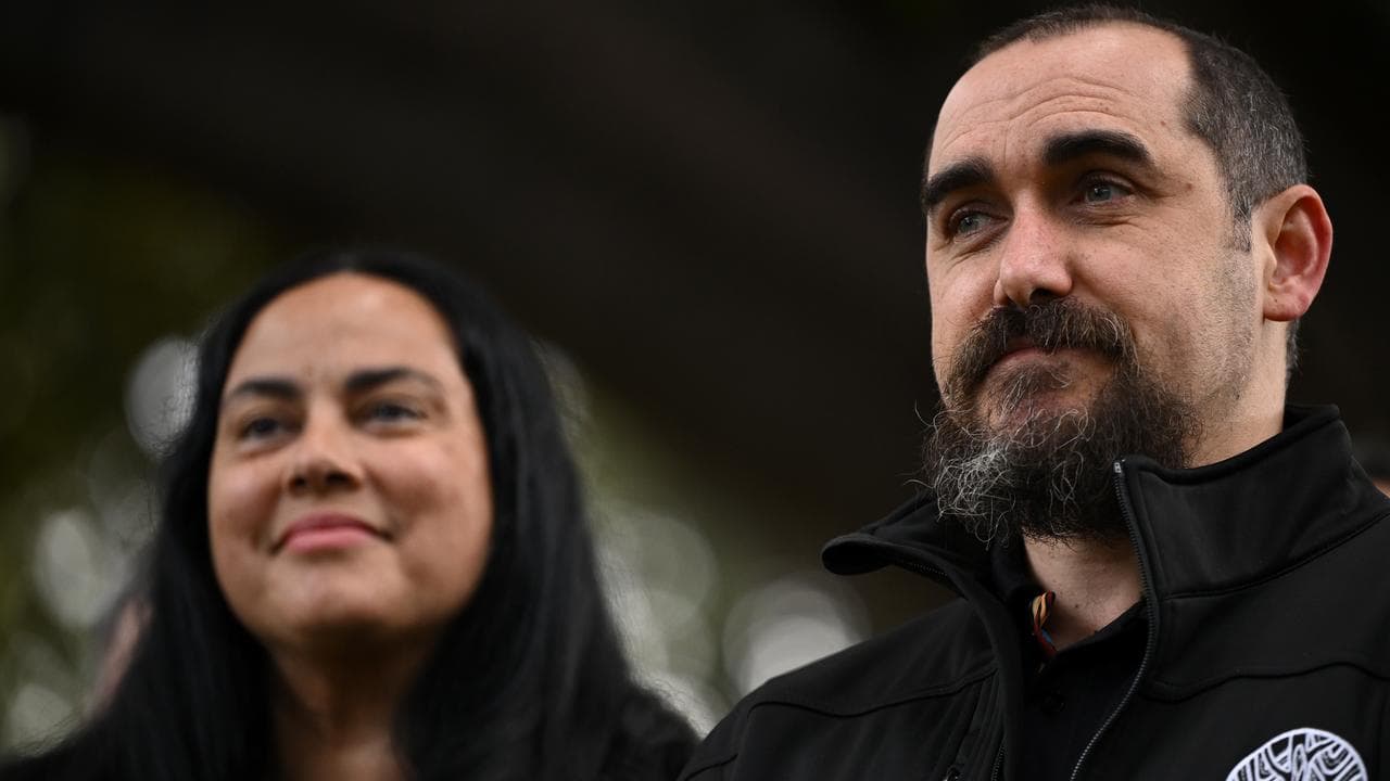 Ngarra Murray (left) and Rueben Berg