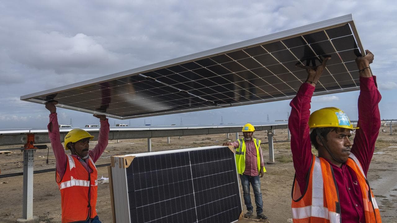 Adani Green Energy Limited's Renewable Energy Park in India