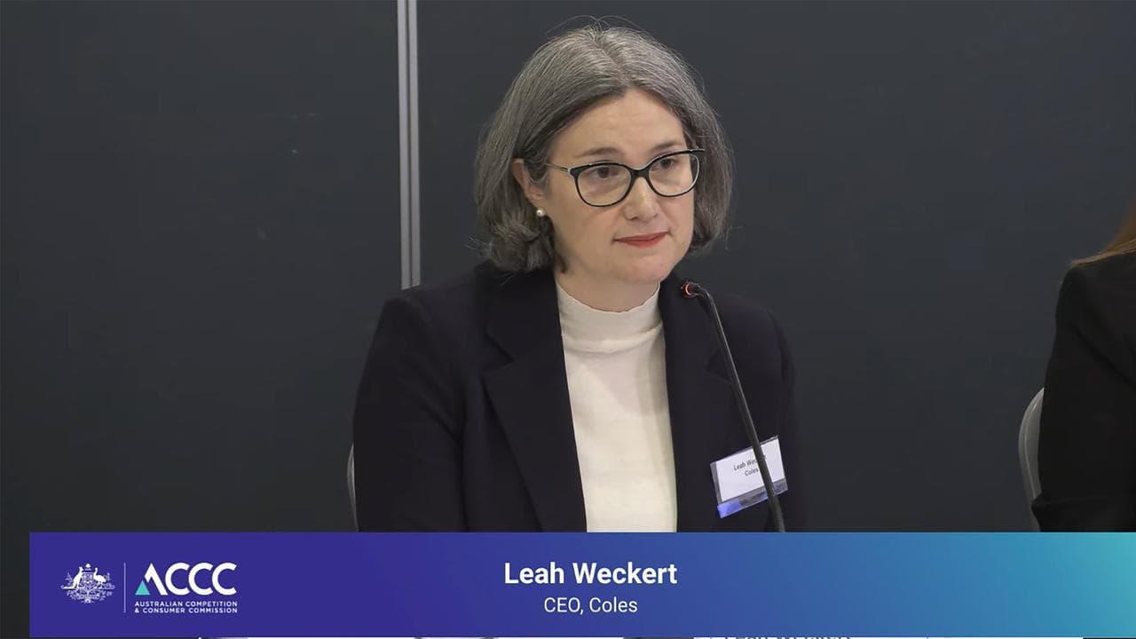 Coles CEO Leah Weckert