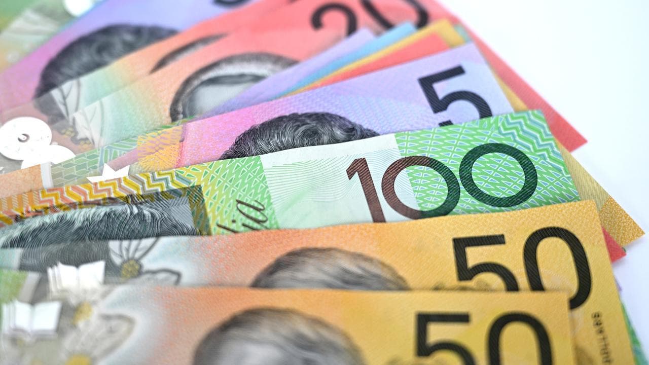 Australian banknotes.