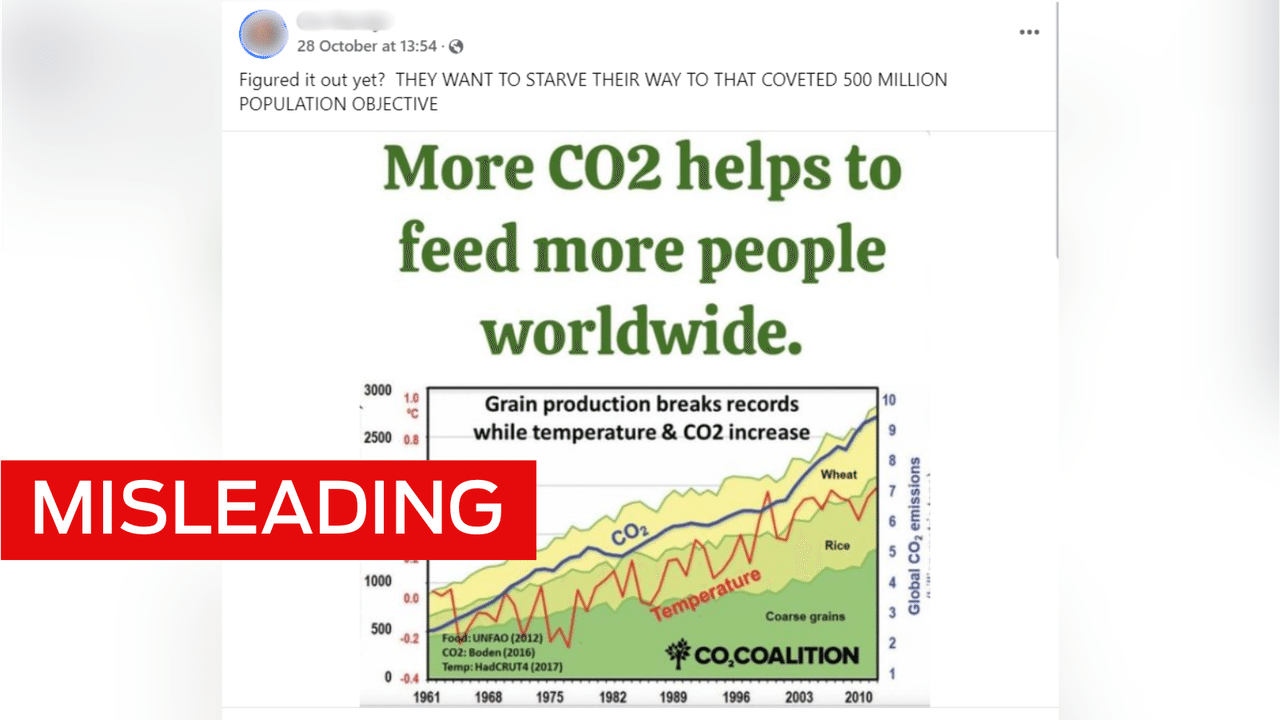 One of the posts featuring the false claim.