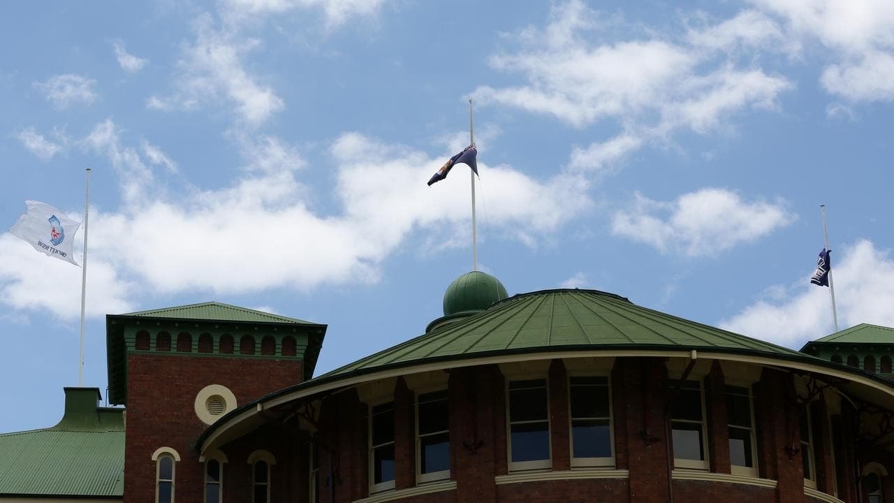 Flags will be flown at half-mast.