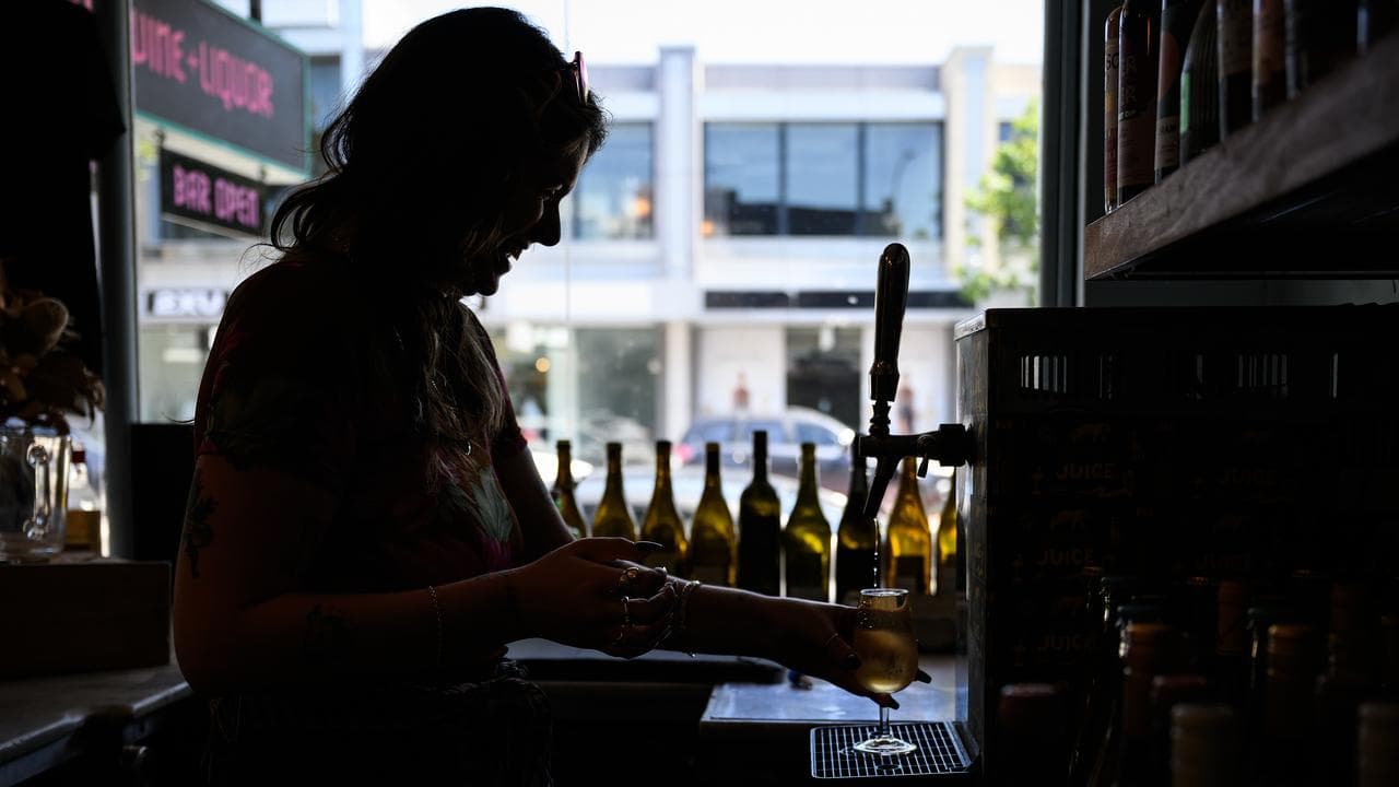 A wine and liquor store in Paddington, Sydney.