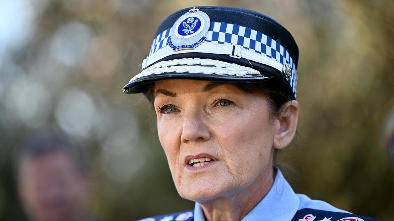 NSW Police Commissioner Karen Webb (file image)