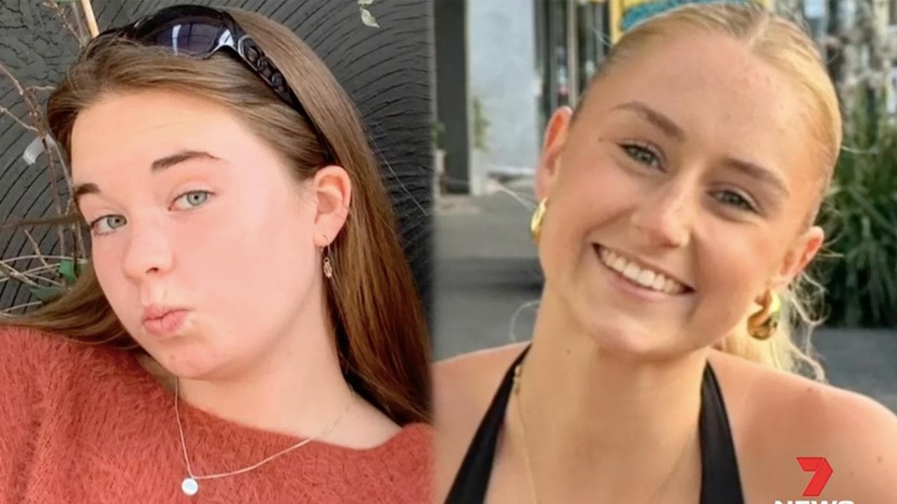 7News screen grab of Bianca Jones and Holly Bowles