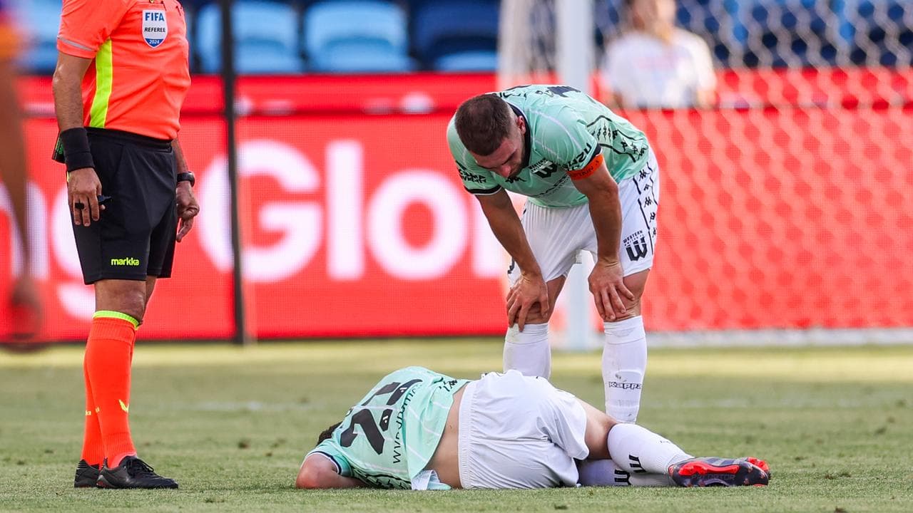 Western United's Sebastian Pasquali.