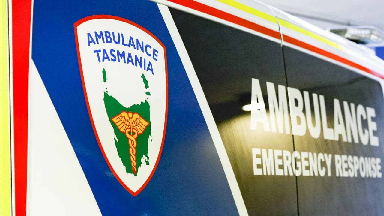 Ambulance vehicle in Hobart