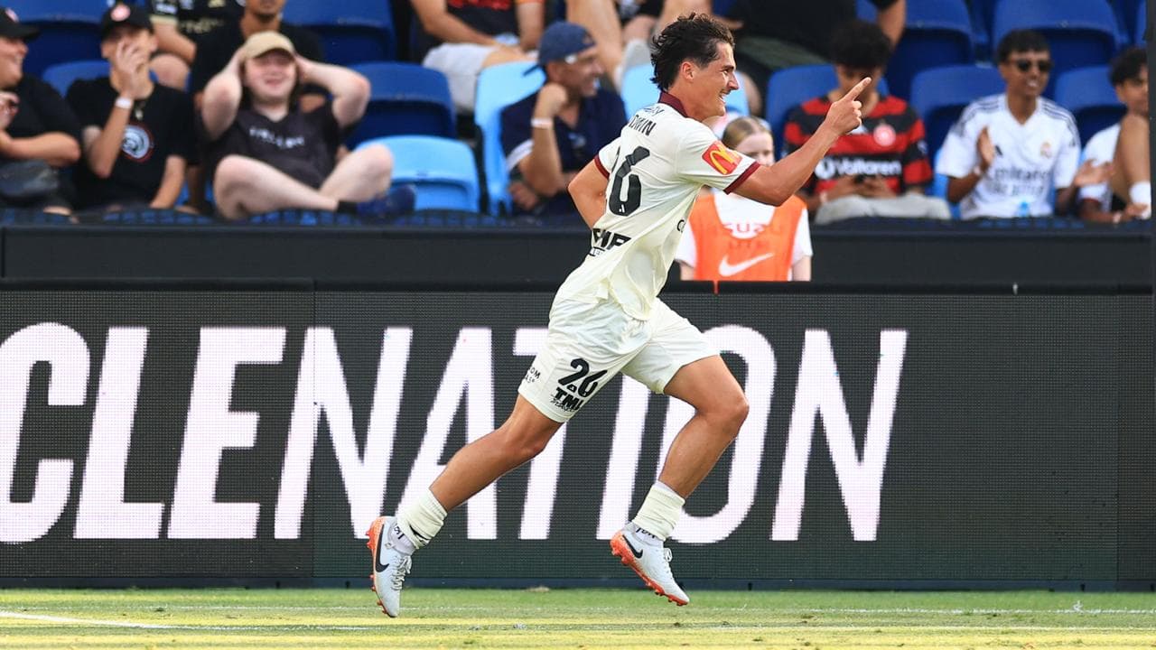 Adelaide United's Archie Goodwin.