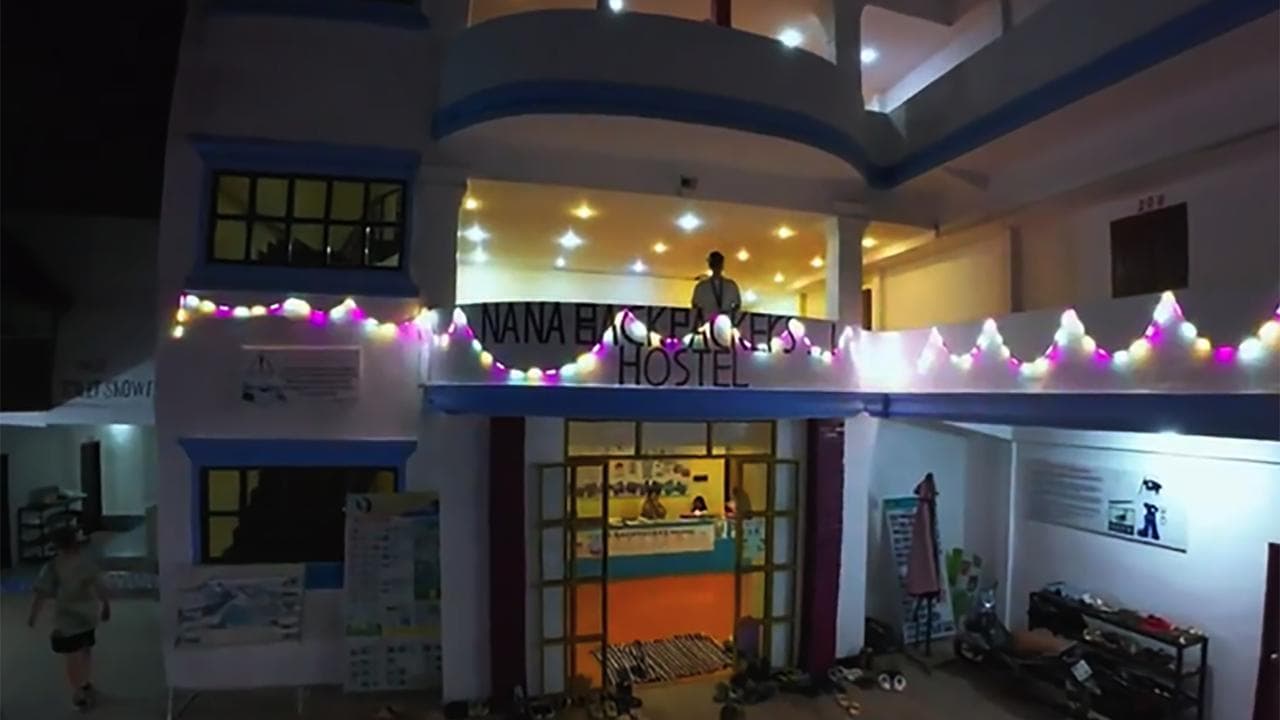 the Nana Backpacker Hostel in Laos.