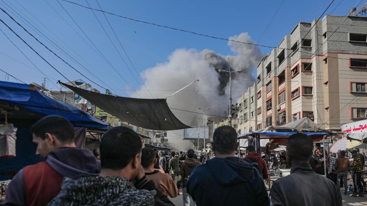 Israeli strikes Al Nuseirat refugee camp