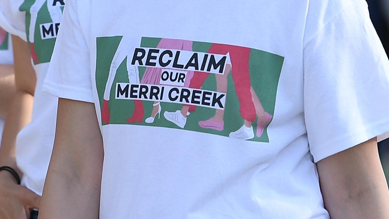 Reclaim Our Merri Creek T-shirt (file image)