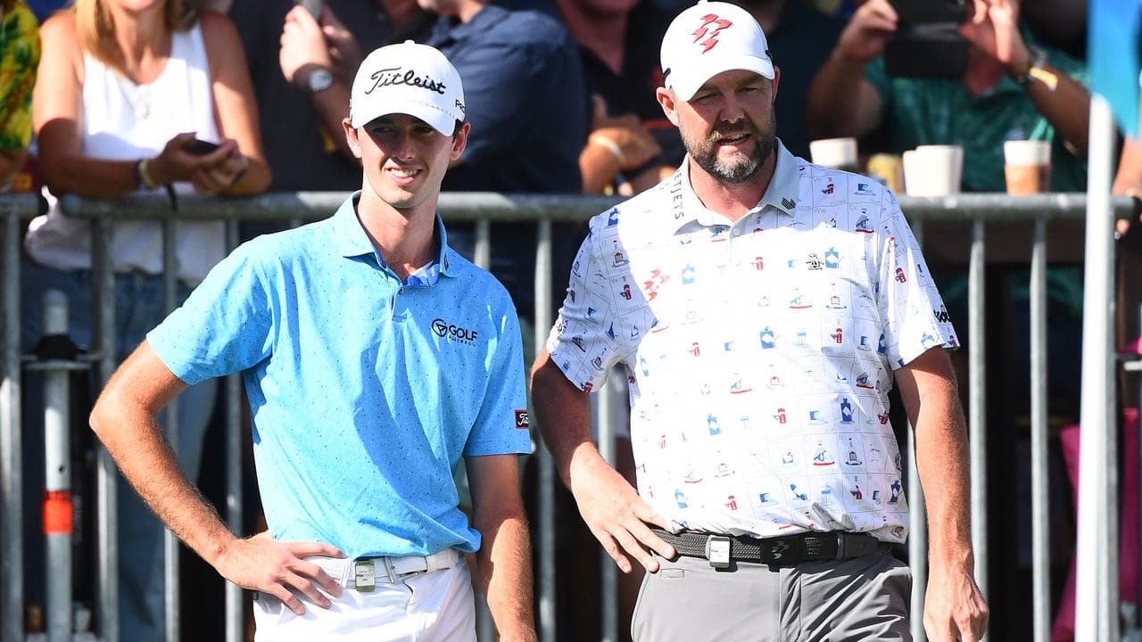 Elvis Smylie (left) and Marc Leishmann.