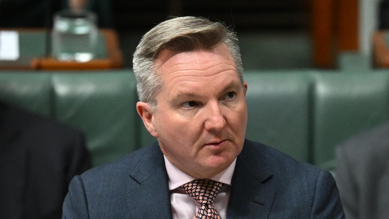 Climate Change Minister Chris Bowen during Question Time