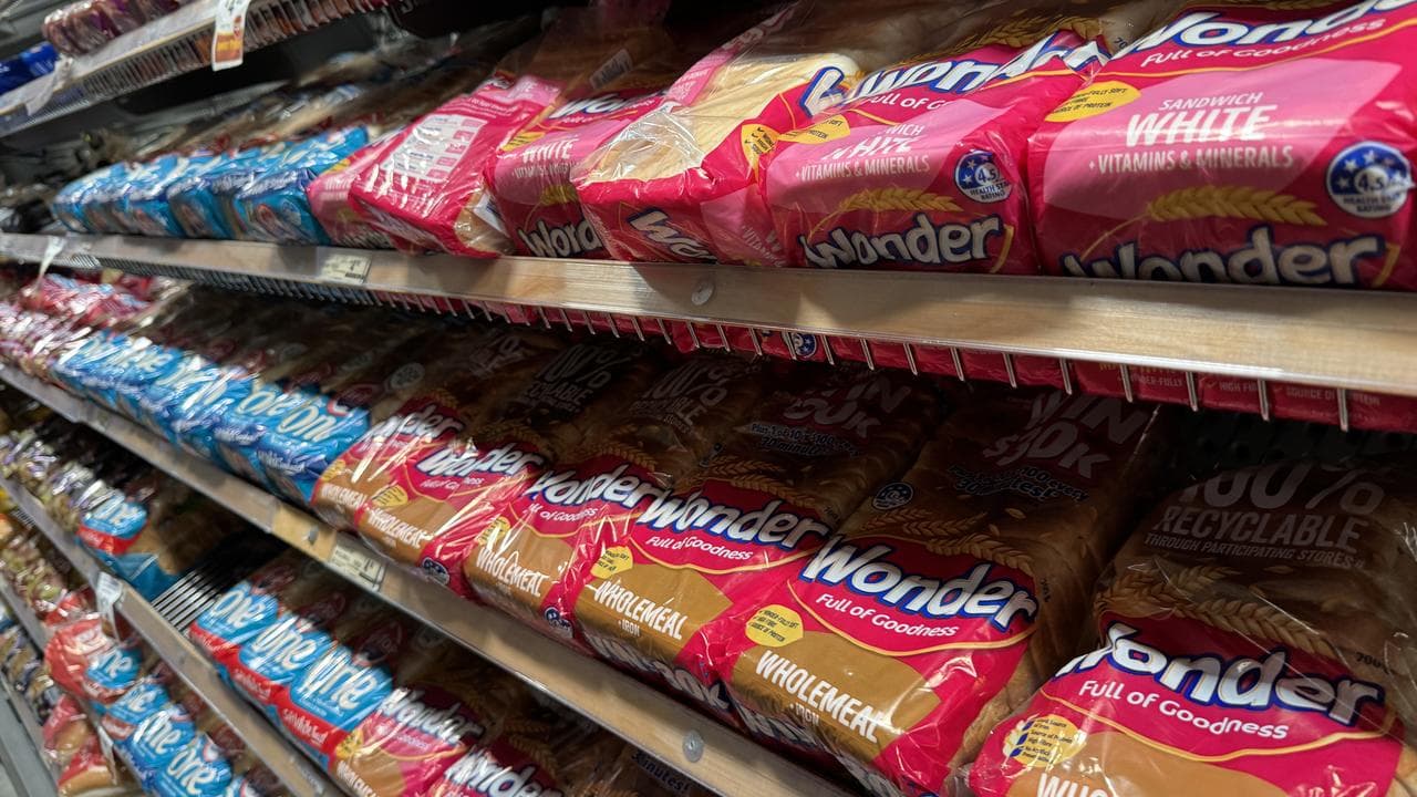 Bread at a supermarket (file image)