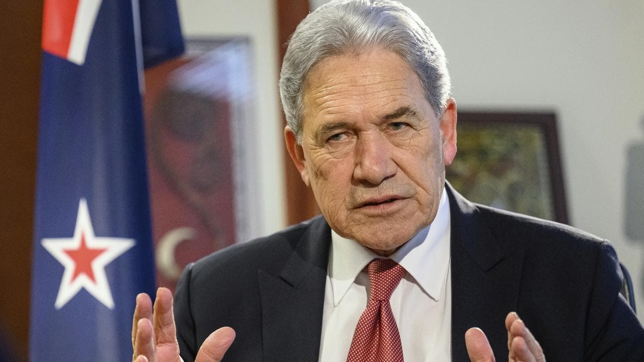 New Zealand Foreign Minister Winston Peters