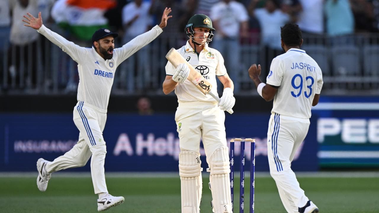 Virat Kohli, Marnus Labuschagne and Jasprit Bumrah.