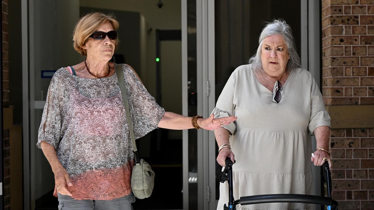 Kerry Paske (right), daughter of Clare Nowland