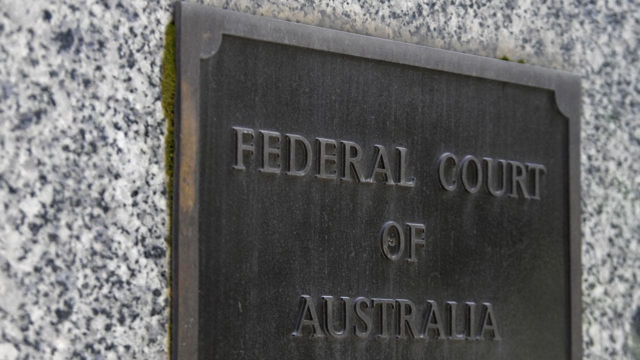 Federal Court of Australia sign.