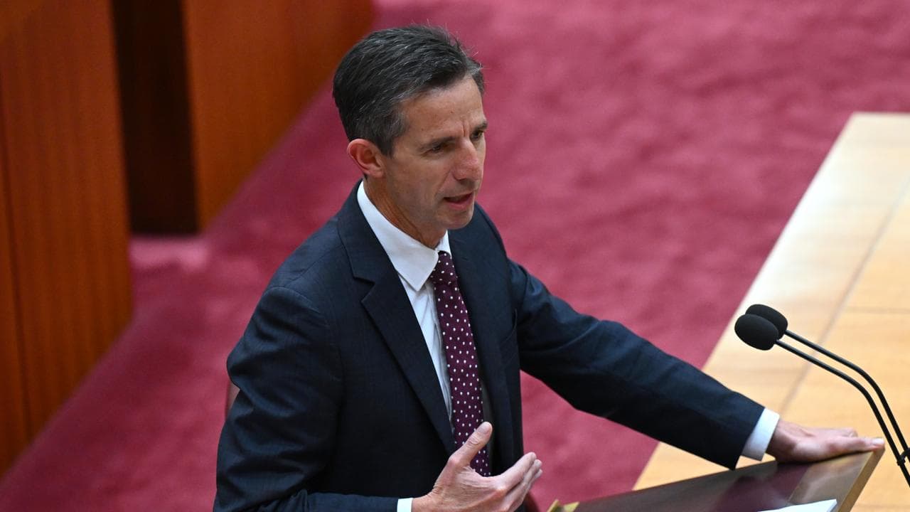 The Leader of the Opposition in the Senate Simon Birmingham