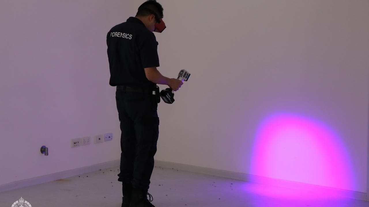 NSW police examining a home at Greenacre (file image)