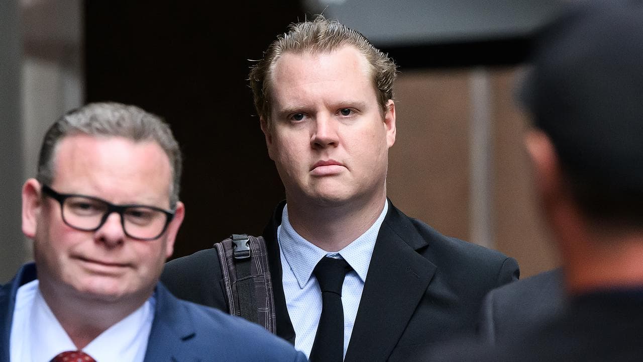 Kristian White arrives at the Supreme Court