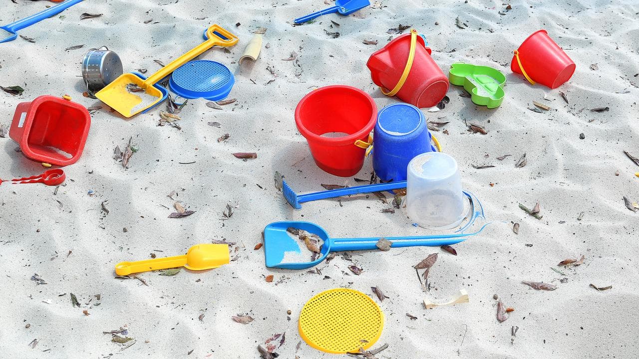 A children's sand-pit (file image)
