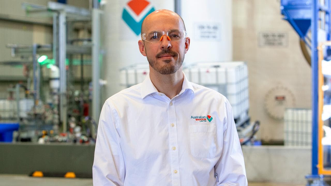 Australian Vanadium CEO Graham Arvidson 