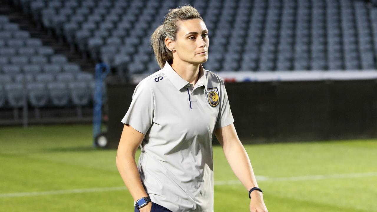 Central Coast Mariners coach Emily Husband.