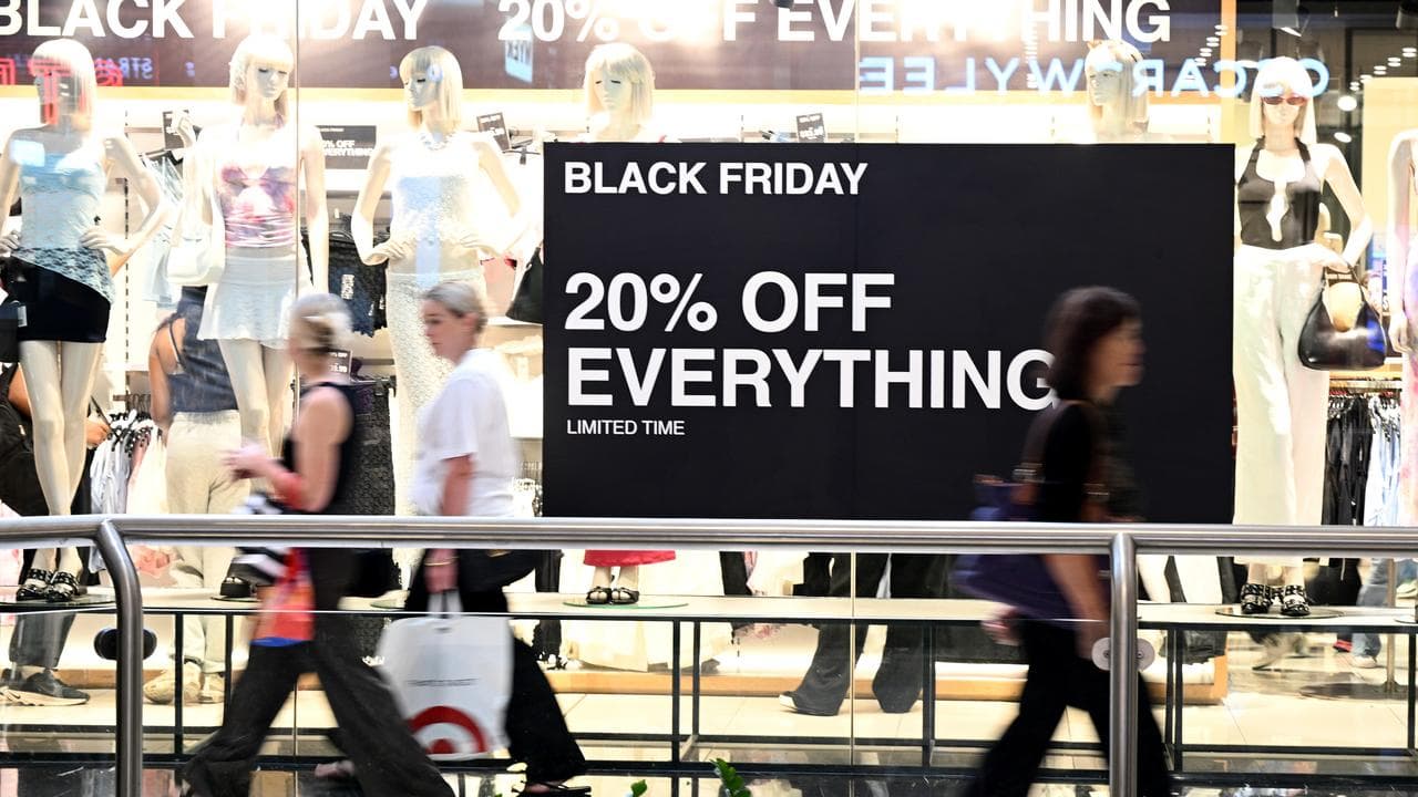 Shoppers at Westfield Parramatta.