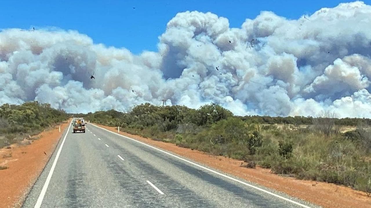 Bushfire near Cervantes