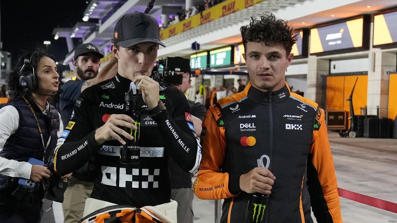Oscar Piastri and Lando Norris.