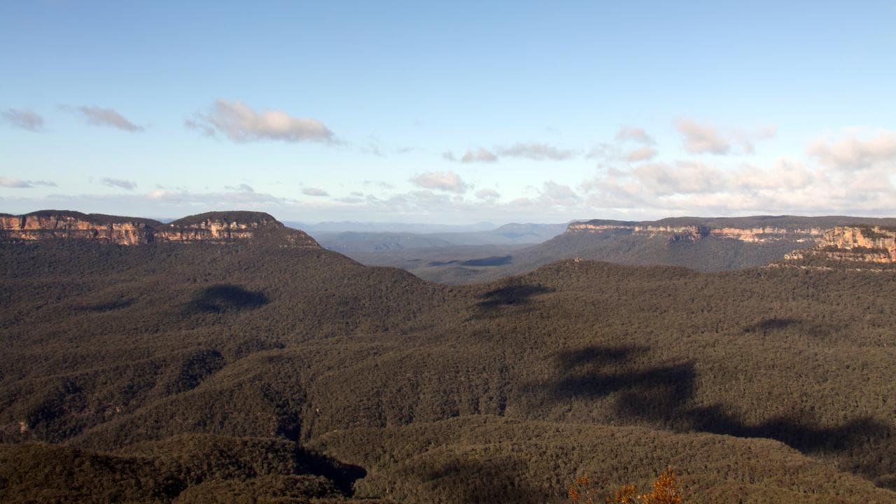 the Blue Mountains