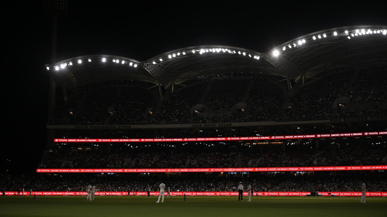 Adelaide Oval blackout.