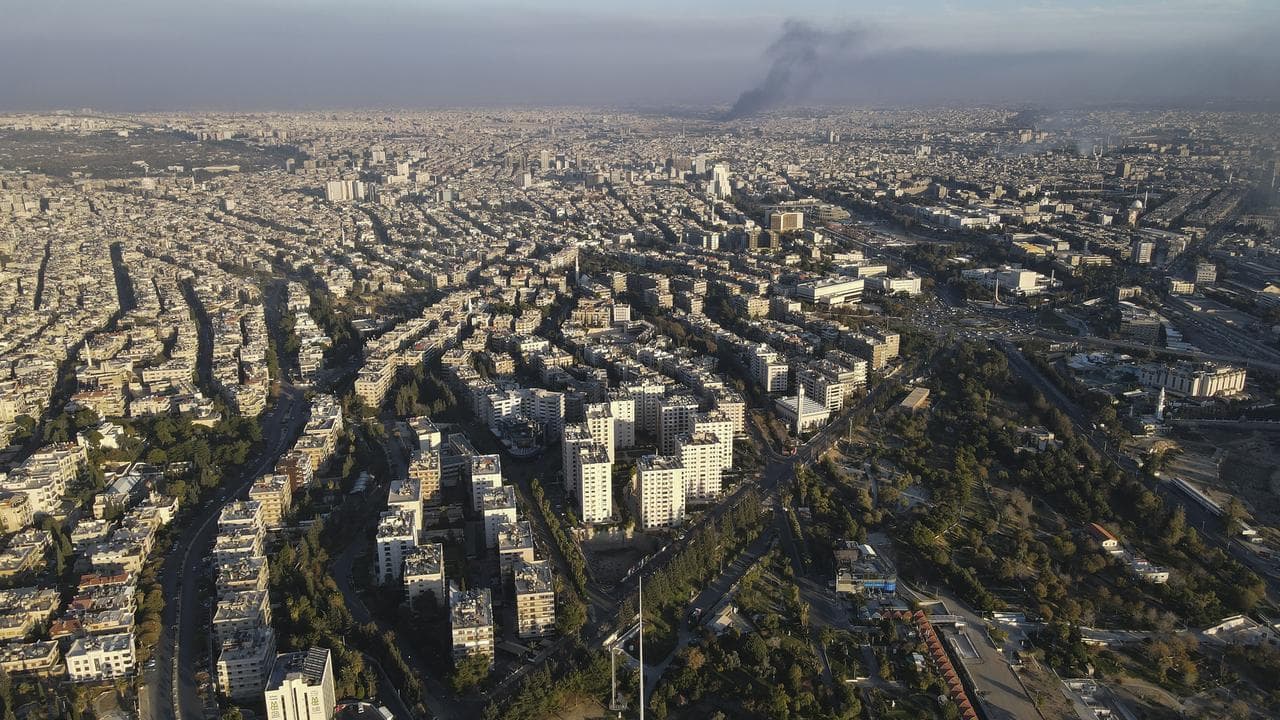 A general view of Damacus, Syria