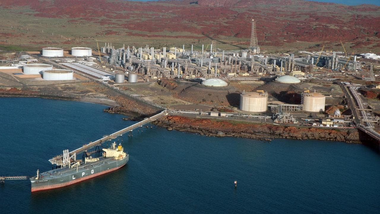 The Karratha Gas Plant.
