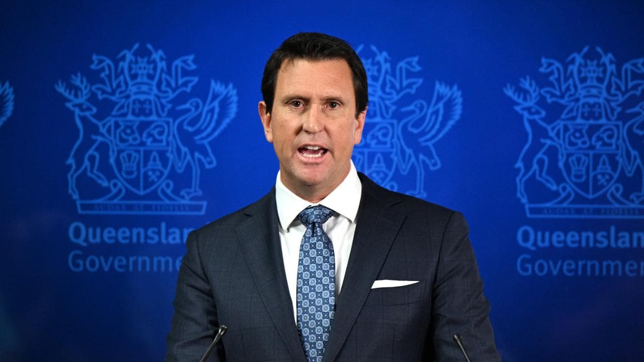 Queensland Police Minister Dan Purdie (file image)