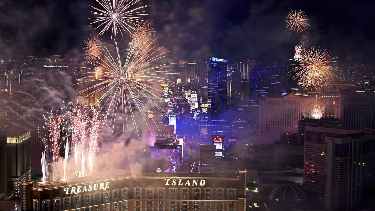 Las Vegas fireworks