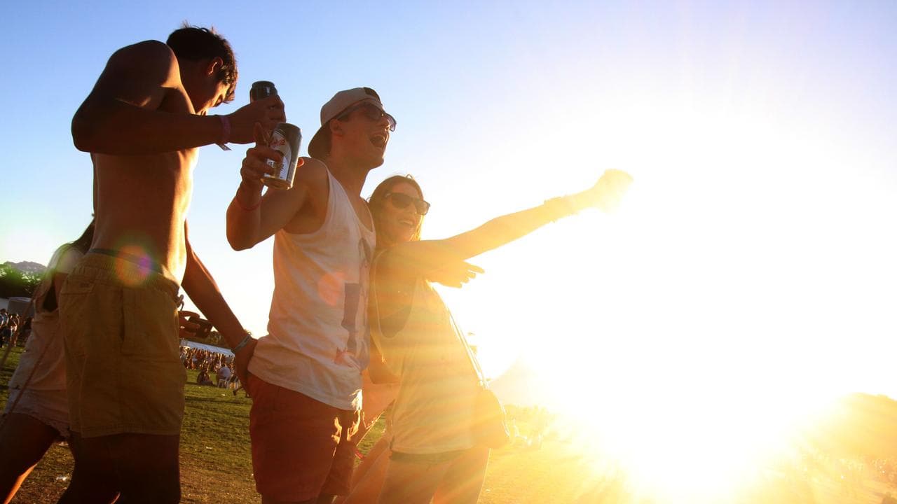 Festival-goers enjoy Parklife music festival