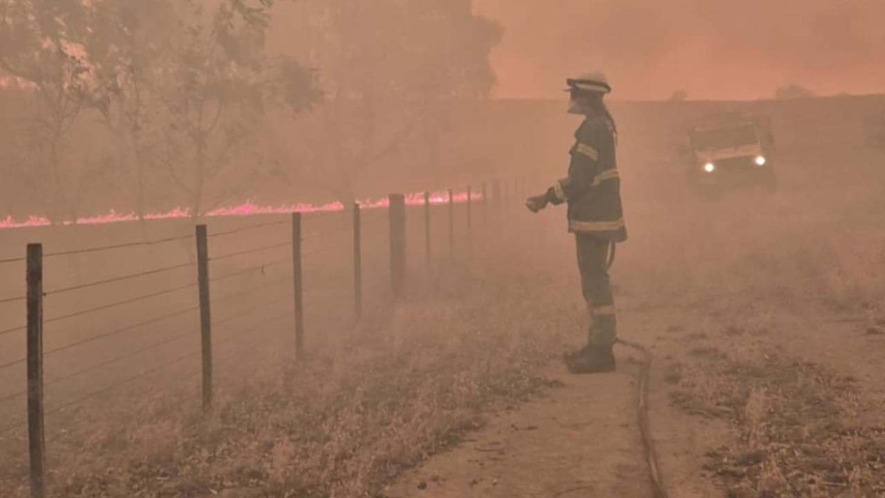 Bushfire in the Grampians National park